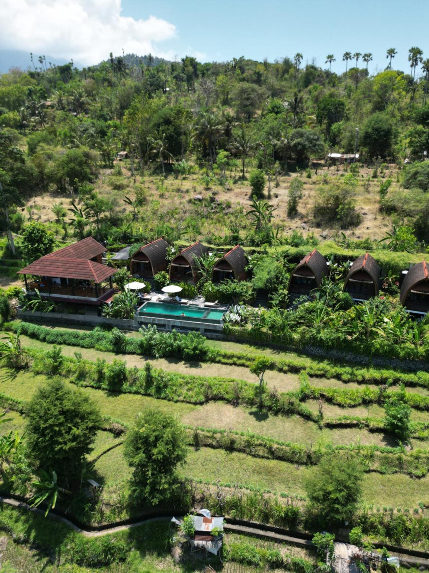 Lumbung Seraya Villa การางาเซ็ม ภายนอก รูปภาพ